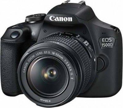 Canon EOS 1500D DSLR Camera Body+ 18-55 mm IS II Lensv