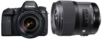 Canon EOS 6D Mark II 26.2MP Digital SLR Camera