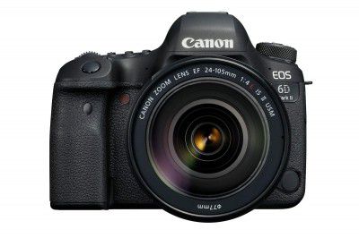 Canon EOS 6D Mark II 26.2MP Digital SLR Camera with EF24-105 mm f/4L is II USM Lens