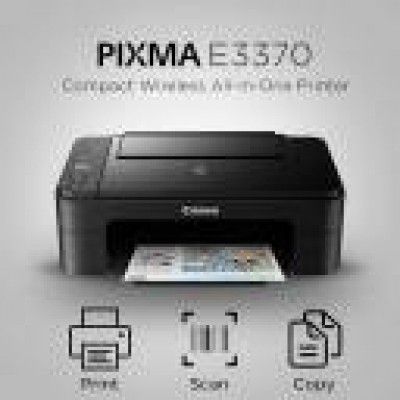 Canon Pixma E3370 Multi-function Color Inkjet Printer  (Ink Cartridge)