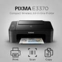Canon Pixma E3370 Multi-function Color Inkjet Printer  (Ink Cartridge)...