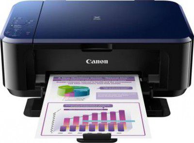 Canon PIXMA E560 Multi-function WiFi Color Inkjet Printer (Borderless Printing)  (Ink Cartridge)