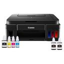 Canon PIXMA MegaTank G3000 All in One WiFi Inktank Colour Printer with 2 Additional Black Ink Bottles....