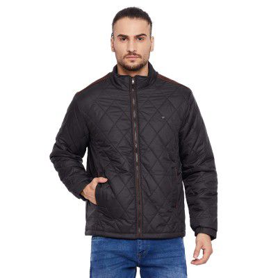 Cantabil Black Winter Wear Jacket Full Sleeve for Men l Jacket for Men l Winter Wear Jacket for Men (MJKT00060-BLACK)