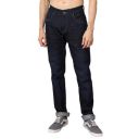 Cantabil Blue Solid Jeans Flat Front Mid Rise Full Length Regular Fit Casual Jeans for Men...