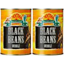 Cantina Mexicana Black Beans Whole, 2 x 400 g...