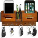 CAPIO ART GEOMETRIC multipurpose design Wood Key Holder (8 Hooks)...