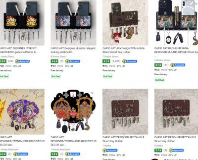 Capio Art Key Holders Starts ₹99