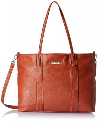 Caprese Bailey Womens Tote Bag (Saddle)