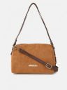Caprese Brown Solid Shoulder Bag...