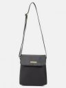 Caprese Fergi Crossbody Large Black Bag for Women Sling Bag  (Black, 4.84 L)...