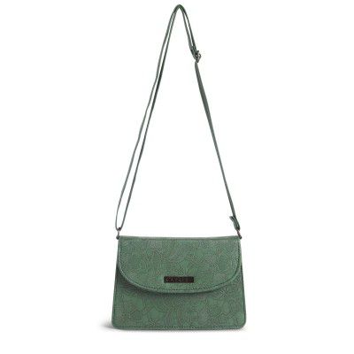 Caprese Flowy Medium Sling Bag for Women with Adjustable Strap & Magnetic Button Closure for Comfortable Wear
