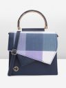 Caprese Geometric Printed Structured Satchel...