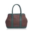 Caprese Tonka Women's Satchel (Green & Brown)...