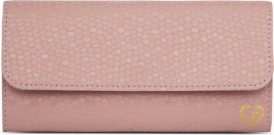 Caprese  Women Casual Pink Artificial Leather Wallet  (5 Card Slots)