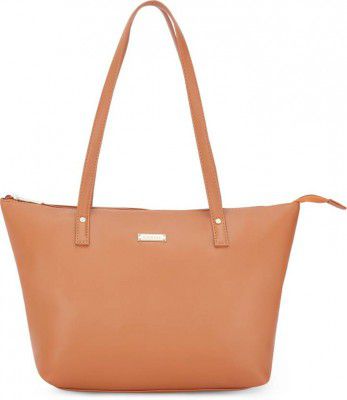 Caprese  Women Tan Tote - Regular Size