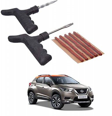 Car Bike Auto Tubeless Tire Tyre Puncture Repair Tool Kit Safety Puncture Kit for Nissan MAGNITE