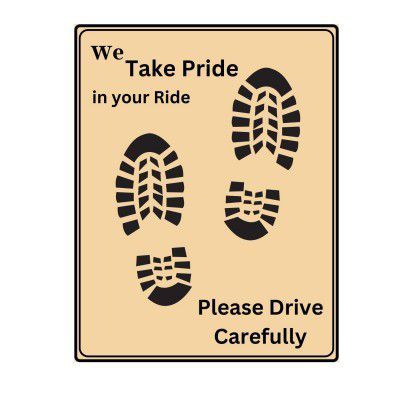 Car Disposable Paper Foot Mat (Pack of 100)