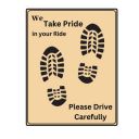 Car Disposable Paper Foot Mat (Pack of 100)...