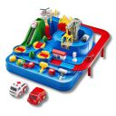 Car Race Track Adventure Toys for 3+ Year Old Boys & Girls, City Rescue Preschool Educational Vehicle Puzzle Playset...