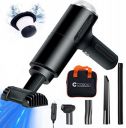 Car Vacuum Powerful Portable & High Power 12V Car Handheld Vacuum Cleaner for Car and Home Wet and Dry Car Vacuum Cleaner Multipurpose Vaccum Cleaner (Car Vacuums) (AYSIS ORENGE)...