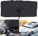 Car Windshield Sun Shade Umbrella Car Umbrella For Windshield Sun Protection Foldable Car Sunshades 56 in x 31 in, Fit Most Vehicle...