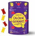 Carbamide Forte Calcium with Vitamin D Gummies for Kids | 30 Veg Gummies...