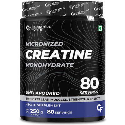 Carbamide Forte Creatine Powder | Creatine Mono Hydrate | Micronized Creatine Monohydrate - 250g