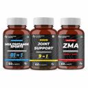 Carbamide Forte Multivitamin for Sports+Joint Support Supplement Glucosamine+ZMA-Zinc, Magnesium Aspartate & Vitamin Combo Pack...