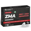 Carbamide Forte ZMA Supplements for Men & Women - Zinc, Magnesium Aspartate & Vitamin B6 - Nighttime Muscle Recovery Supplements for Muscle Strength - 10 Veg Tablets...