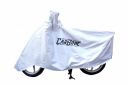 CarBinic Bike Cover - Universal | Water Resistant (Tested) and Dustproof UV Protection for All Two Wheeler (Bikes/Scooty) with Carry Bag & Mirror Pockets | Solid Silver...