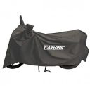CarBinic Bike Cover - Universal | Water Resistant (Tested) and Dustproof UV Protection for All Two Wheeler (Bikes/Scooty) with Carry Bag & Mirror Pockets | Solid Grey...