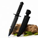 Carbon Steel Kitchen Knife with Cover | Ultra Sharp Chef Knife for Cutting...