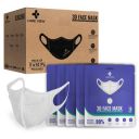 Care View 3 Dimensional Disposable Face Mask Pouch with 4 Layered Filtration, SITRA and BIS(ISI) certified & Incredibly Soft Spandex Non Woven Fabric Ear loop (WHITE, PACK OF 50)...