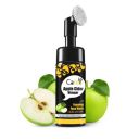 CareB Apple Cider Vinegar Foaming Face Wash | Brightening and Glowing Skin | Anti- Pollution & Parabens Free | Silicone Cleanser Brush | Face Wash For Dry Skin | For Women & Men -150ml...
