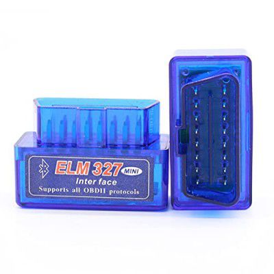 CareFlection Android Torque ELM 327 2.1v OBD2 Bluetooth Wireless Auto protocols Smart Code Readers scanner Vehicle diagnostic tool for all cars and Bikes with Warranty support Works for iOS, Android,
