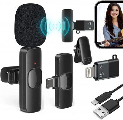 Careflection K8 Wireless Collar Mic for Type-C Android Cell Phone
