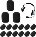 CareFlection Mini Microphone Windscreens Mic Foam Covers, Pack of 2 pcs (A Type) 5 Years Warranty (5)...