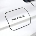Careflection Petrol Sticker for Car Fuel Tank, Branded self Adhesive Vinyl Sticker(12cm X 2cm) Black1...