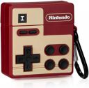 Careflection Premium Funky Cartoon 3D Full Protective Case with Keychain for AirPods 1 2 (NES Controller)...