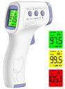 Carent HTD8813C Digital Non Contact Infrared Forehead Laser Gun Thermometer For Body Fever Kids Adults & Babies, Temperature Gun [Battery Included]...