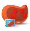 Caresmith Revive Cushion Massager Machine for Pain Relief | Neck and Back Pain Relief with Shaitsu Infrared Heat Therapy...