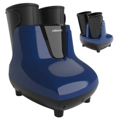 Caresmith Revive Foot & Leg Massager Machine for Home | 14 Air Bags & 6 Foot Rollers with Infrared Warming