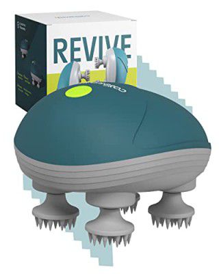 Caresmith Revive Tens Machine for Physiotherapy | Dual Channels, 25 Modes & 50 Intensity Levels | Rechargeable Electric Massager Therapy Machine | Muscle Stimulator for Pain Relief for Home Relaxation