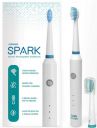 Caresmith Spark Rechargeable Electric Toothbrush | 2 Brush Heads (White)...