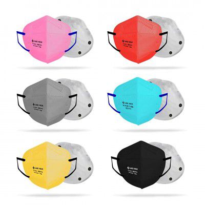 Careview Non Woven Fabric Face Mask with Nose Bridge (Set of 6)