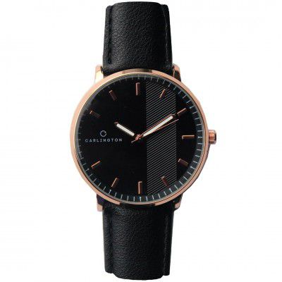 Carlington Aristocrat Series Men's Analog Watch | Premium Leather Strap