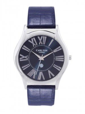 Carlton london Analog Blue Dial Men's Watch-CG037SBLB