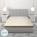 CARLTON LONDON Euphoria 8 inch Single Hybrid Memory Foam and Bonnell Spring Mattress ...