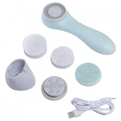 Carlton London Face Massager (Deep Cleansing Technology, CLSHCF201SSCFM, Green)
